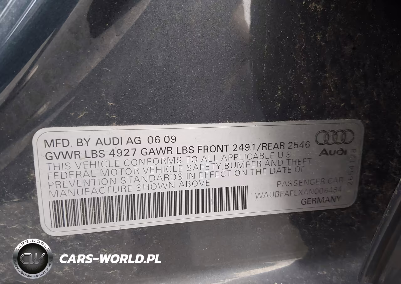 2010 Audi A4 2.0T Premium VIN:WAUBFAFLXAN006484 - 9