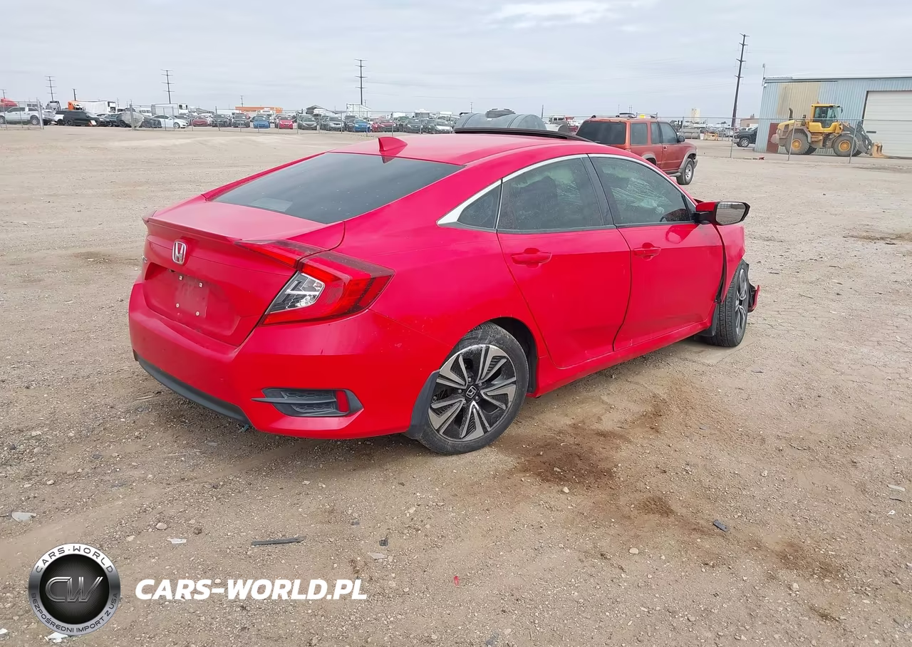 2018 Honda Civic Ex-T VIN:JHMFC1F35JX039828 - 4