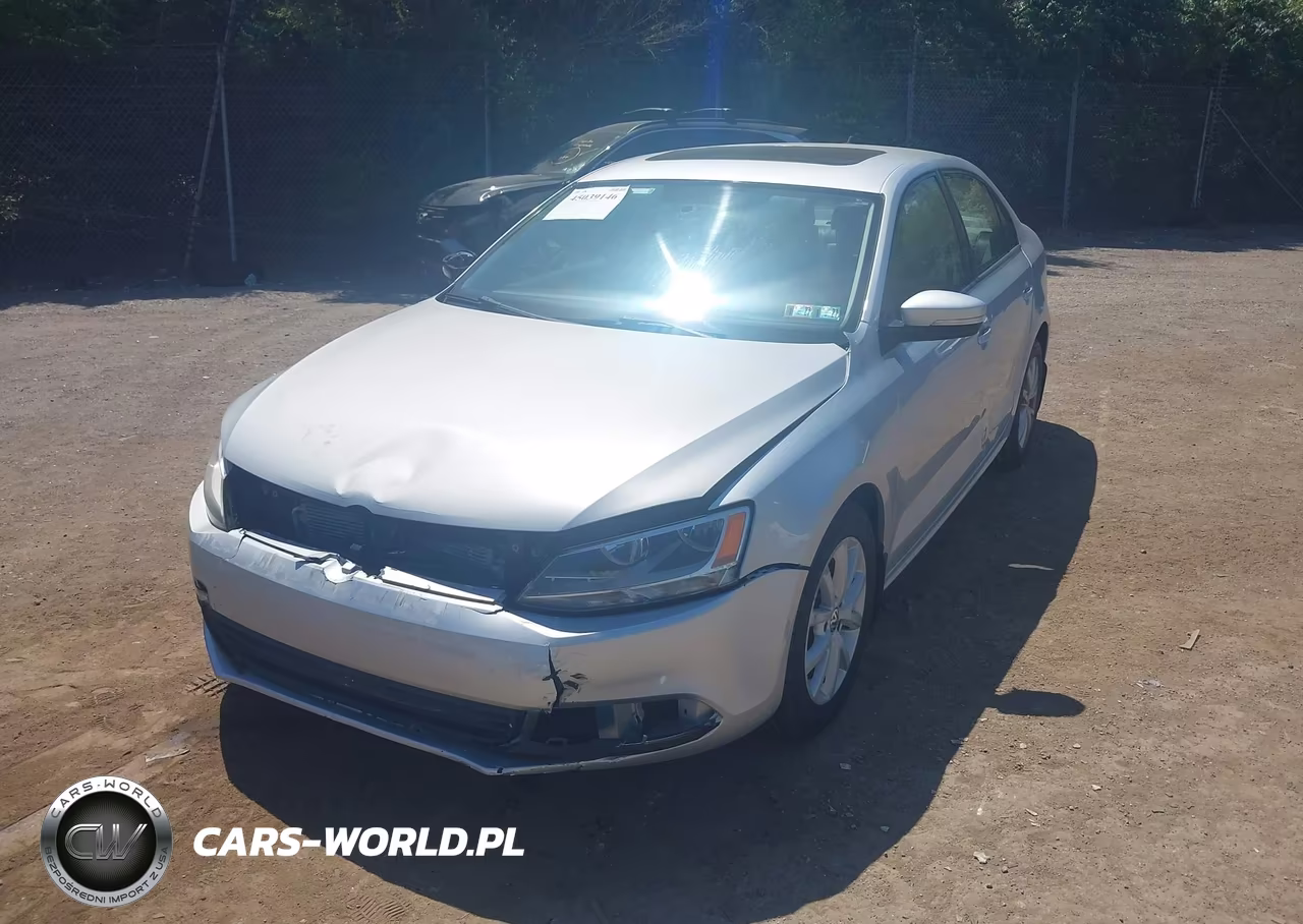 2012 Volkswagen Jetta 2.5L Se VIN:3VWDP7AJ6CM357582 - 2