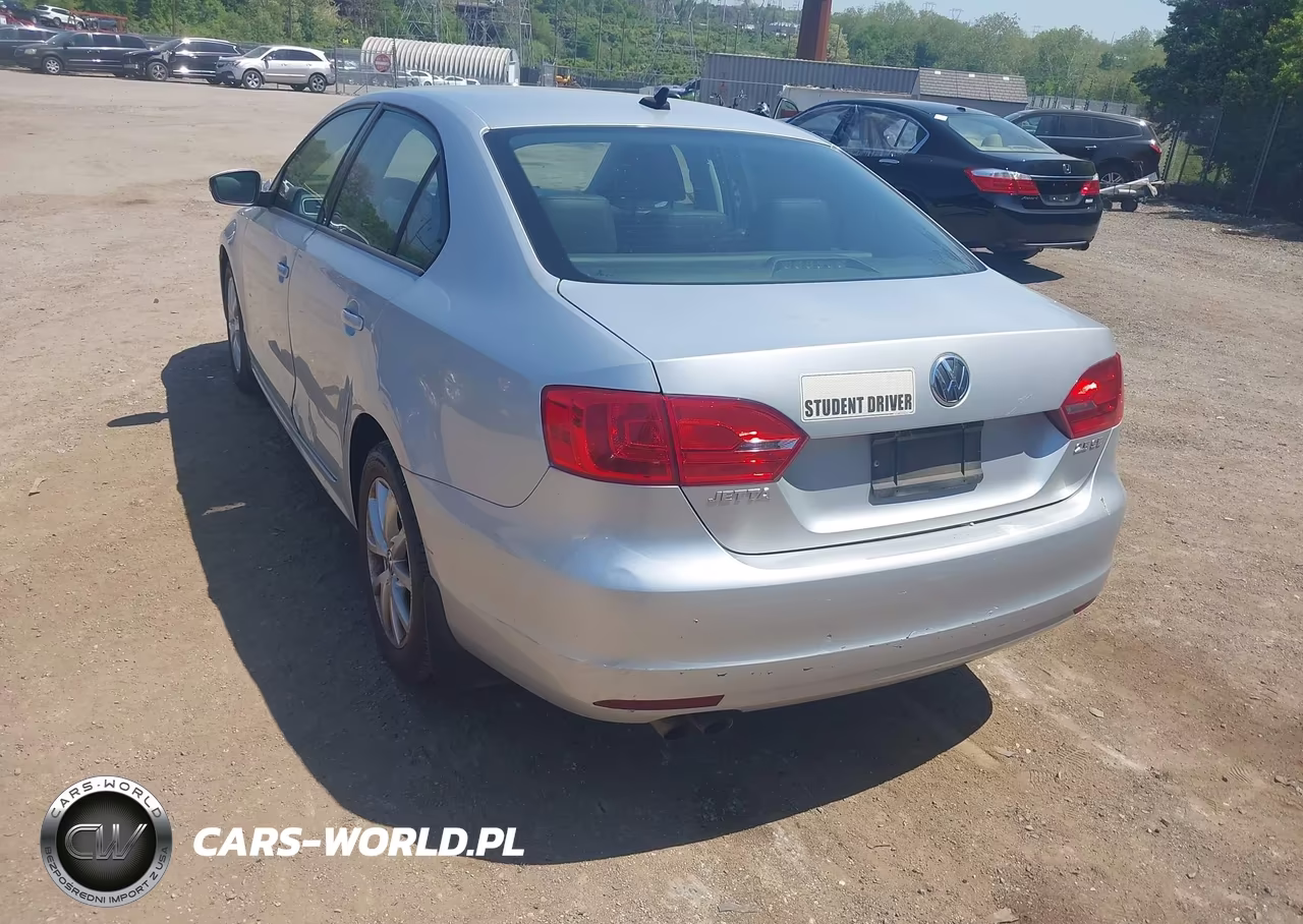 2012 Volkswagen Jetta 2.5L Se VIN:3VWDP7AJ6CM357582 - 3