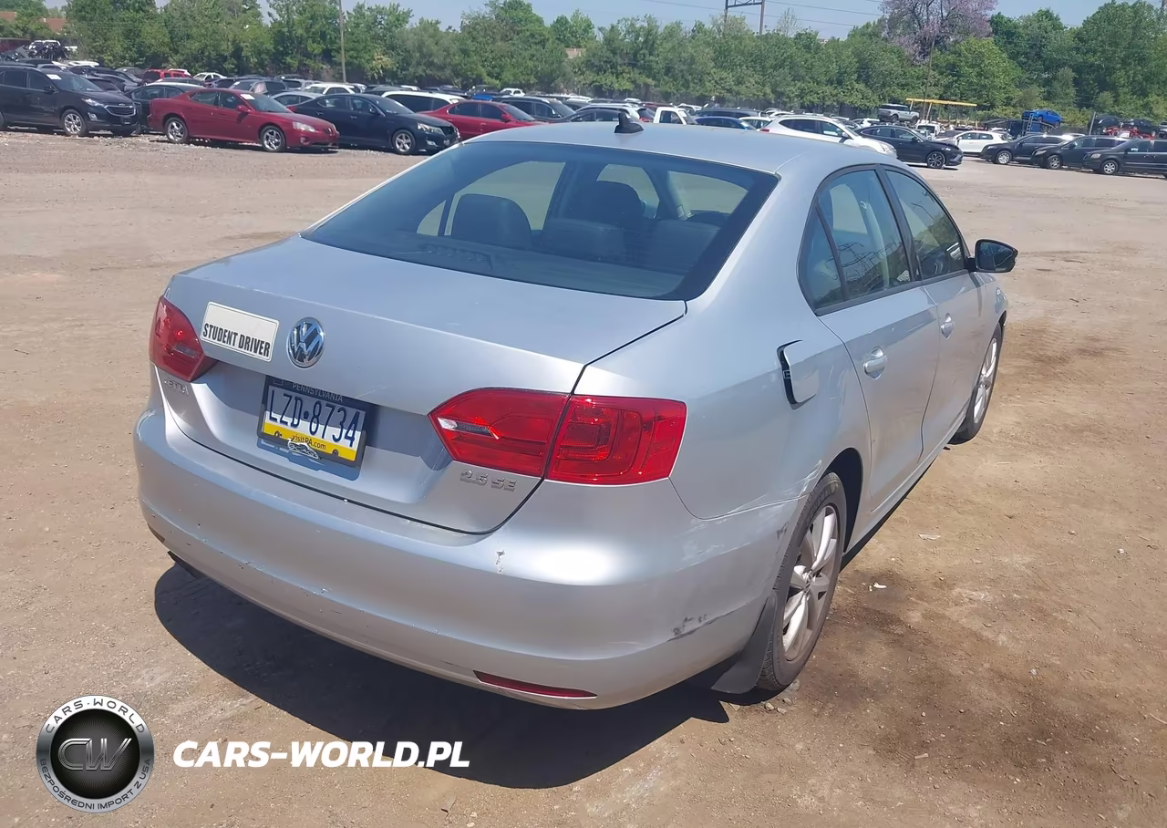 2012 Volkswagen Jetta 2.5L Se VIN:3VWDP7AJ6CM357582 - 4