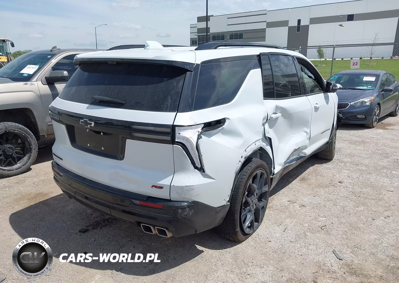 2026 Chevrolet Traverse Fwd Rs VIN:1GNERLKS8TJ144087 - 4