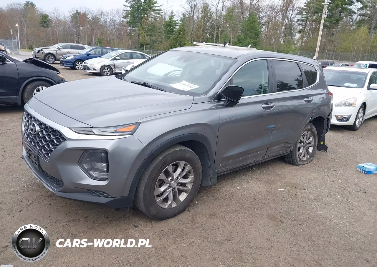2019 Hyundai Santa Fe Se VIN:5NMS23AD9KH089298 - 2