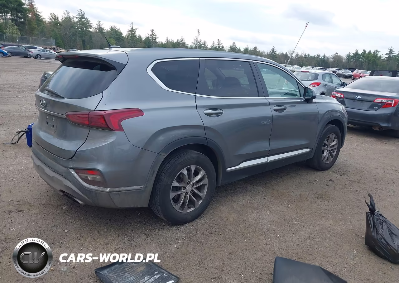 2019 Hyundai Santa Fe Se VIN:5NMS23AD9KH089298 - 4