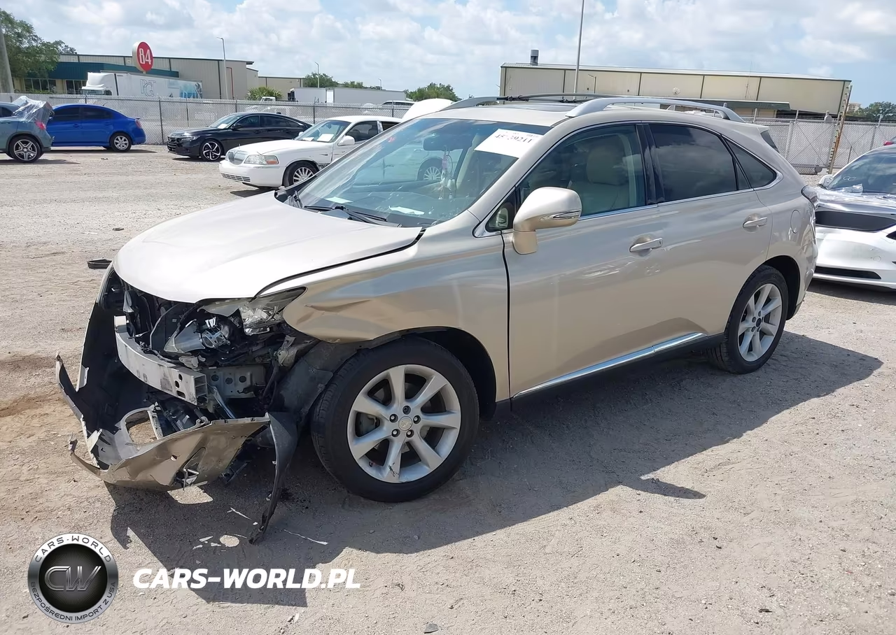 2012 Lexus Rx 350 VIN:2T2ZK1BA4CC077229 - 2