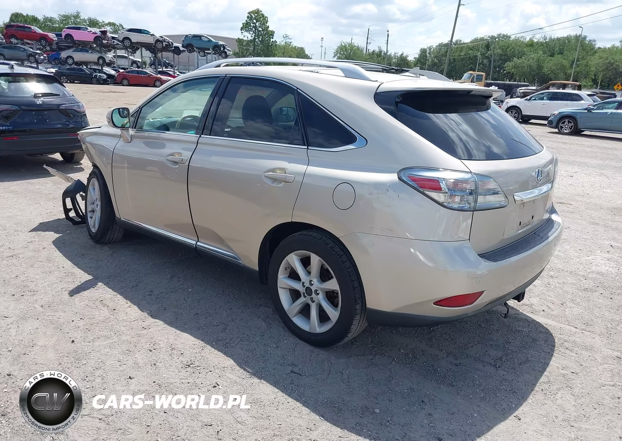 2012 Lexus Rx 350 VIN:2T2ZK1BA4CC077229 - 3