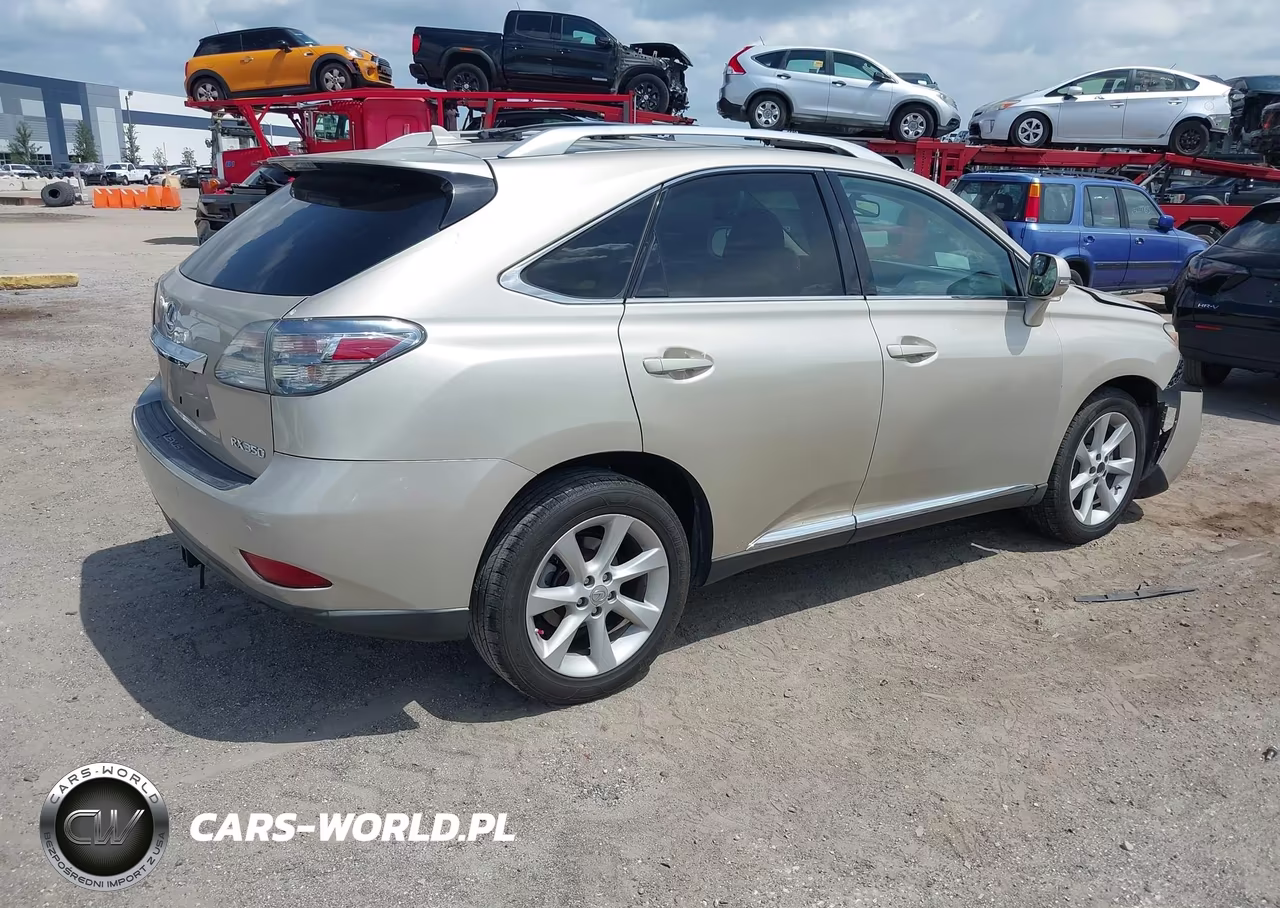 2012 Lexus Rx 350 VIN:2T2ZK1BA4CC077229 - 4