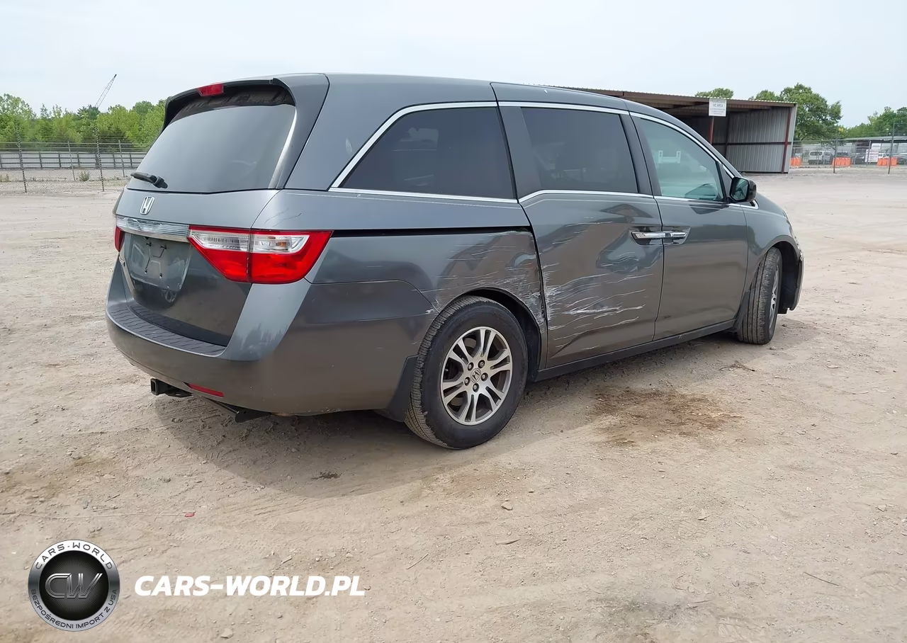 2012 Honda Odyssey Ex VIN:5FNRL5H49CB063347 - 4