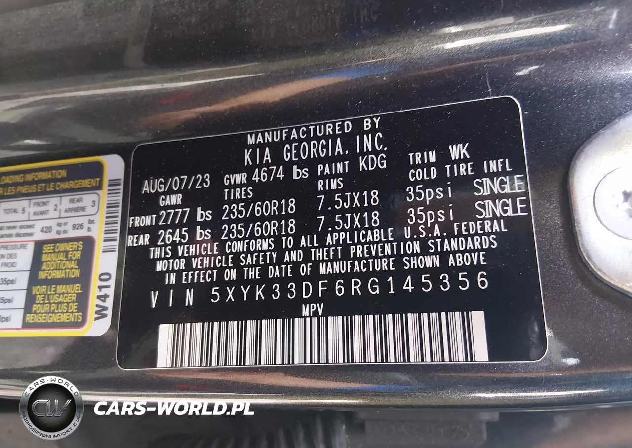 2024 Kia Sportage Ex VIN:5XYK33DF6RG145356 - 9