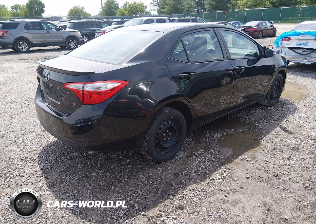 2015 Toyota Corolla S VIN:5YFBURHE9FP275091 - 4