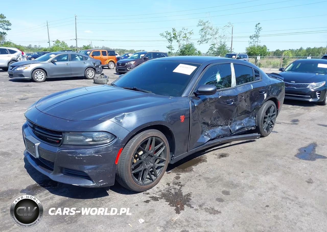 2018 Dodge Charger Sxt Rwd VIN:2C3CDXBG1JH172771 - 2