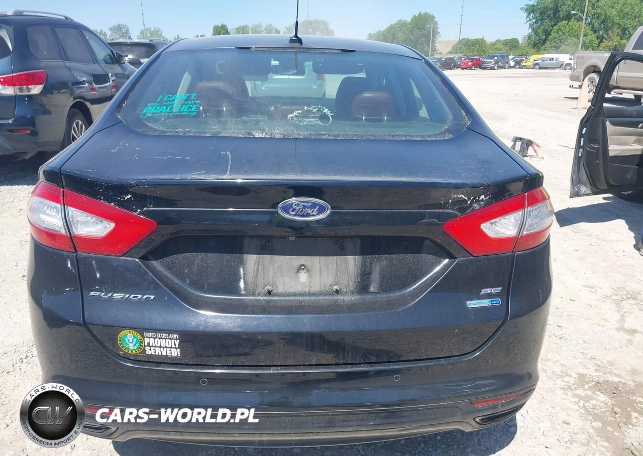 2016 Ford Fusion Se VIN:3FA6P0T93GR156145 - 16