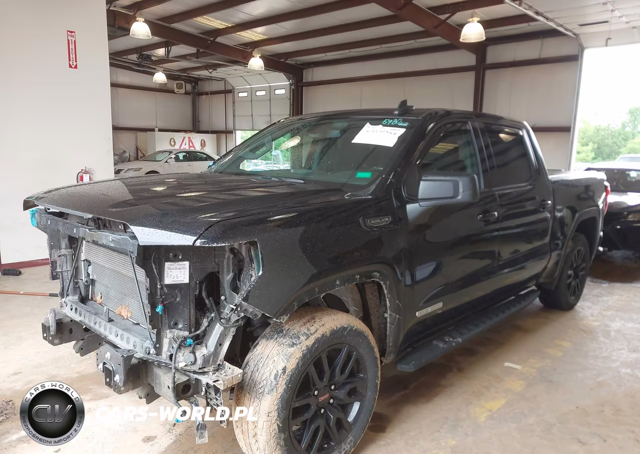 2022 GMC Sierra 1500 Limited 4Wd Short Box Elevation VIN:3GTU9CED8NG132009 - 2
