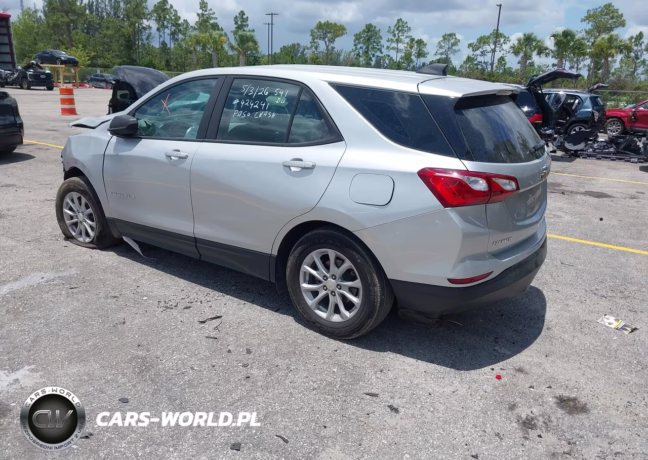 2021 Chevrolet Equinox Fwd Ls VIN:3GNAXHEV3MS133229 - 3