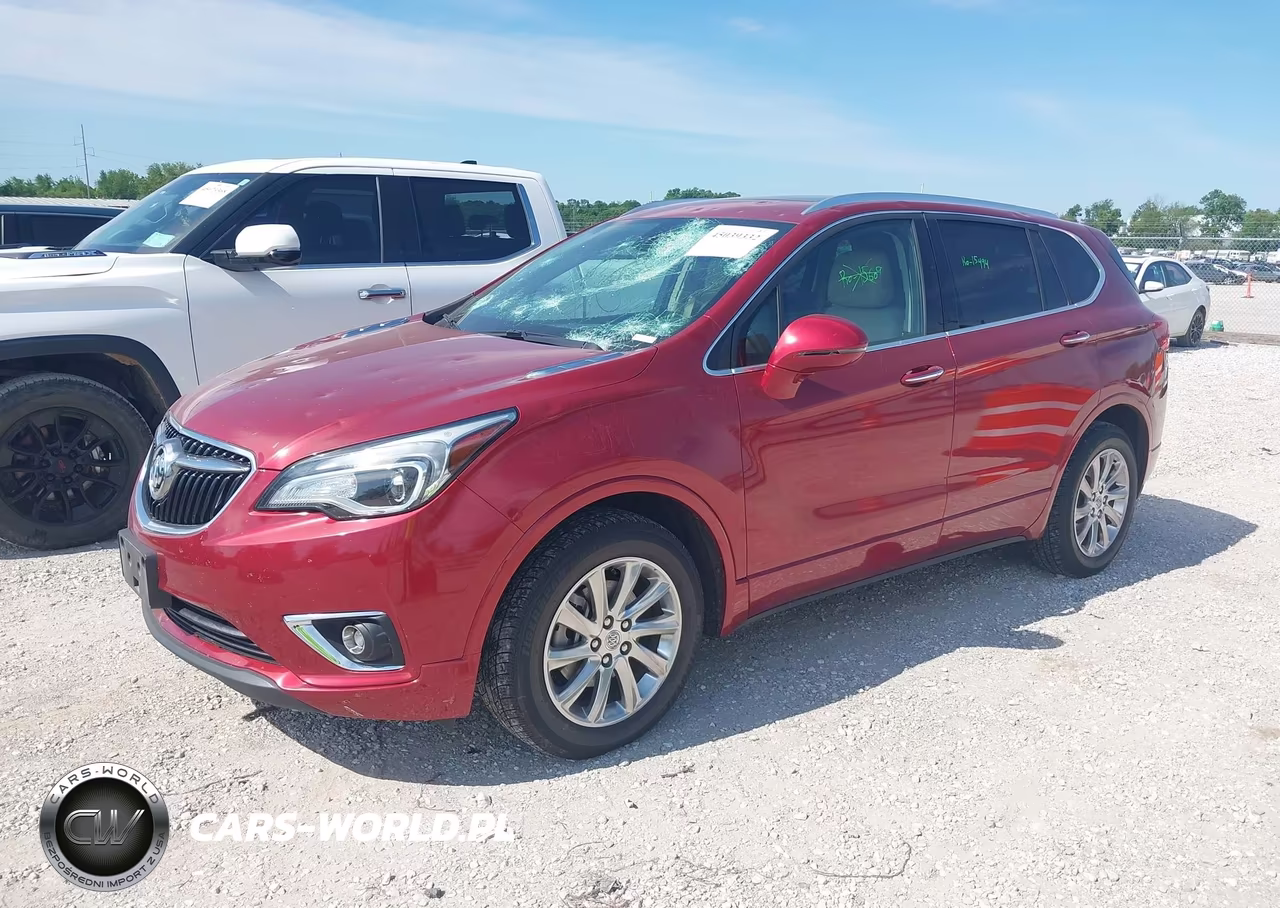 2020 Buick Envision Awd Essence VIN:LRBFX2SA1LD036220 - 2
