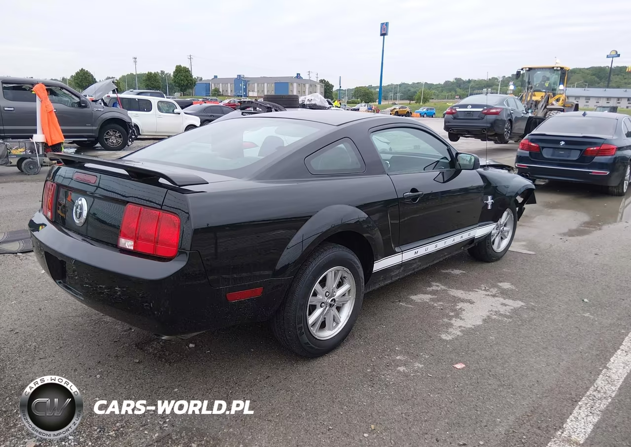 2007 Ford Mustang V6 Deluxe-V6 Premium VIN:1ZVFT80N775302603 - 4