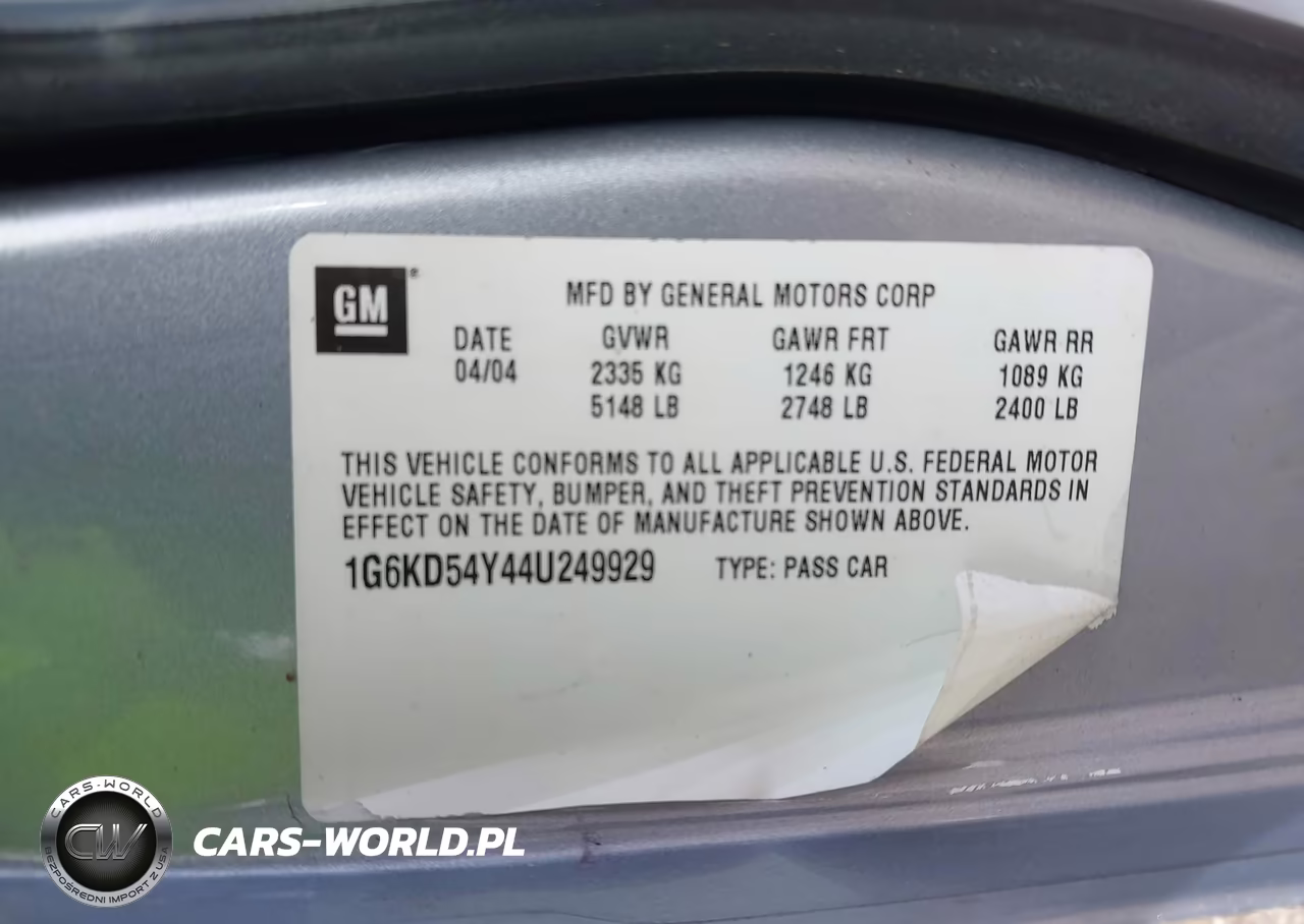 2004 Cadillac Deville Standard VIN:1G6KD54Y44U249929 - 9