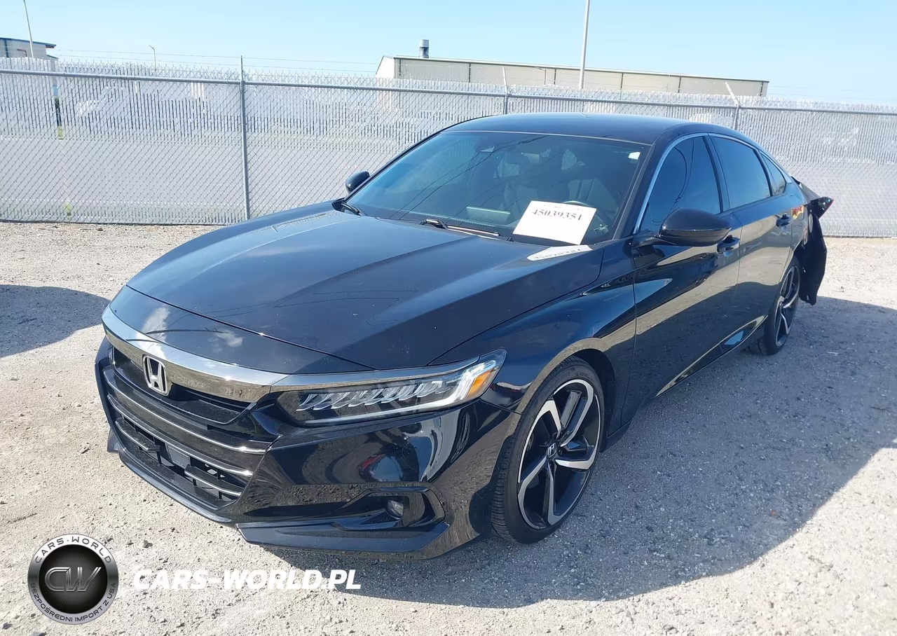 2021 Honda Accord Sport VIN:1HGCV1F38MA023050 - 2