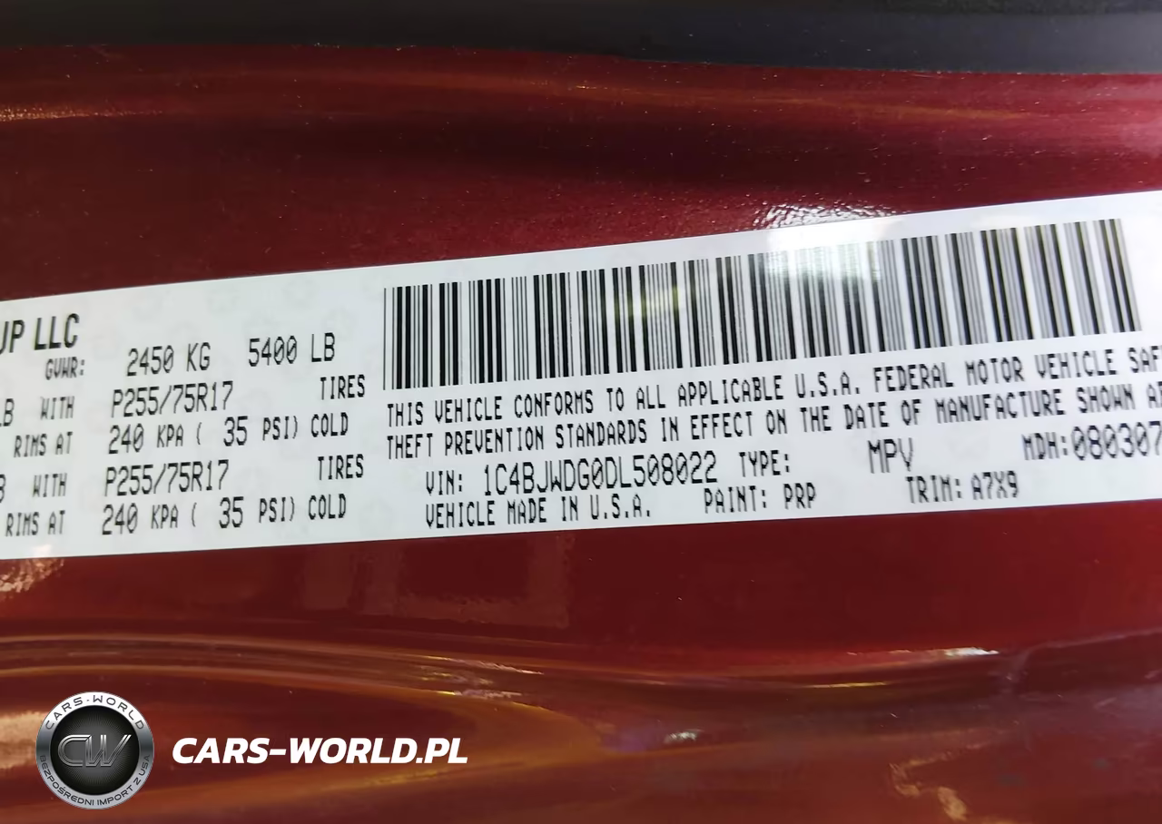 2013 Jeep Wrangler Unlimited Sport VIN:1C4BJWDG0DL508022 - 9