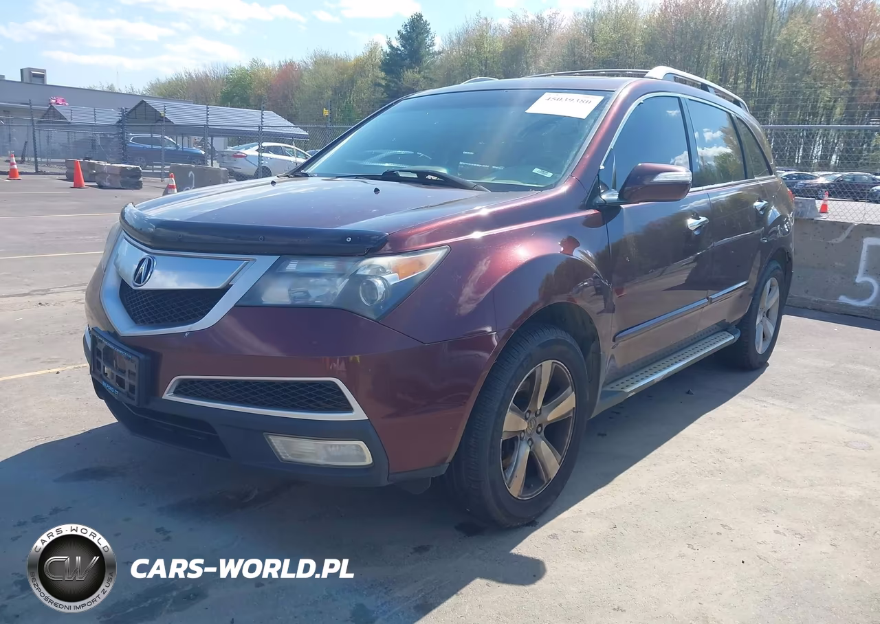 2013 Acura Mdx Technology Package VIN:2HNYD2H42DH504541 - 2