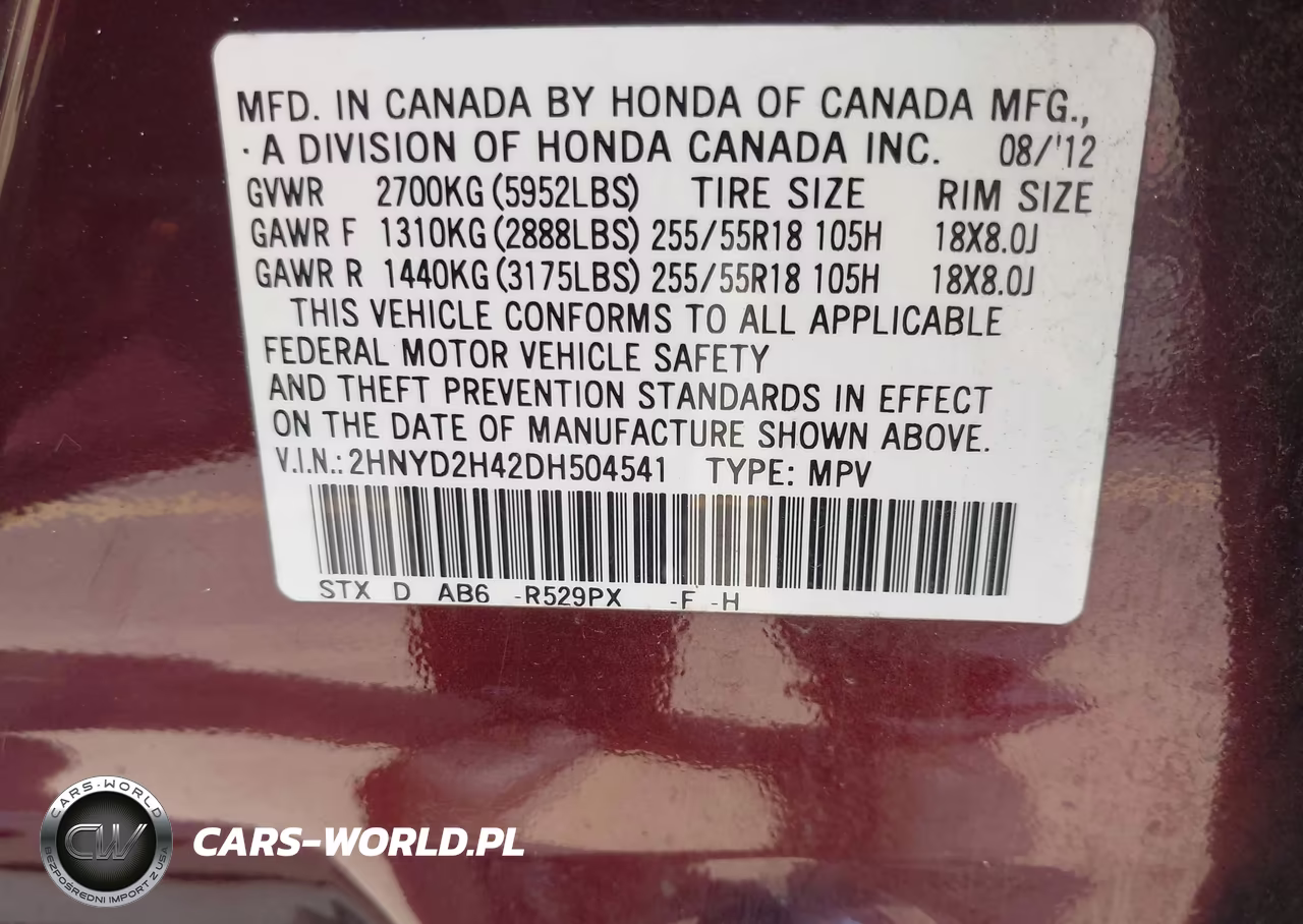 2013 Acura Mdx Technology Package VIN:2HNYD2H42DH504541 - 9
