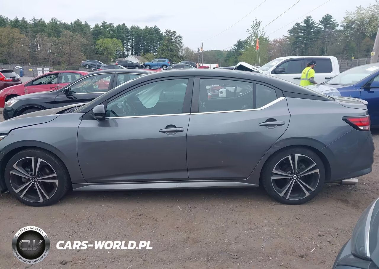2021 Nissan Sentra Sr Xtronic Cvt VIN:3N1AB8DVXMY205357 - 14