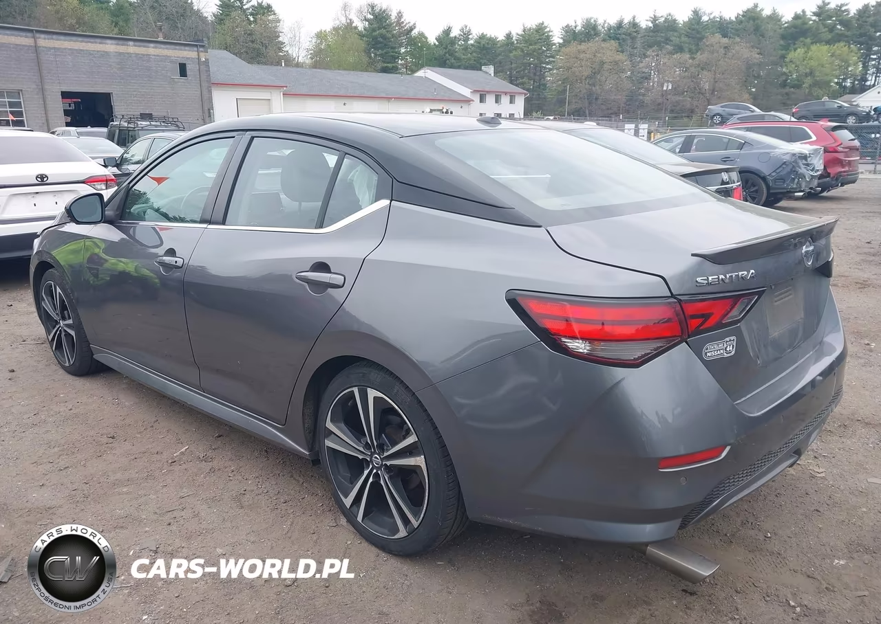 2021 Nissan Sentra Sr Xtronic Cvt VIN:3N1AB8DVXMY205357 - 3