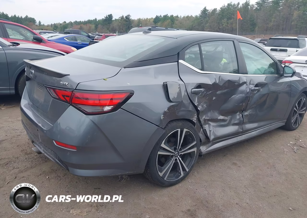 2021 Nissan Sentra Sr Xtronic Cvt VIN:3N1AB8DVXMY205357 - 4