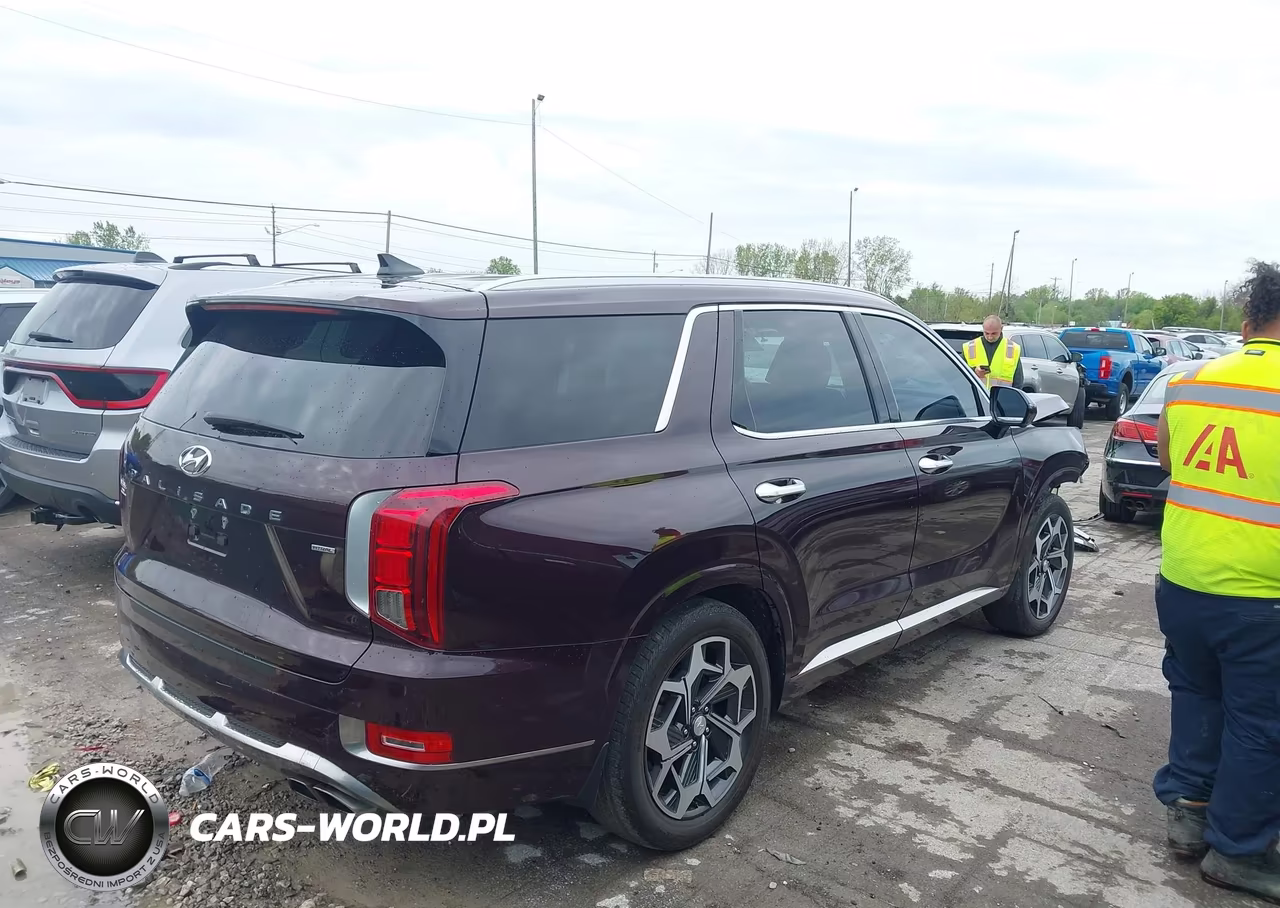 2022 Hyundai Palisade Calligraphy VIN:KM8R7DHE7NU431845 - 4