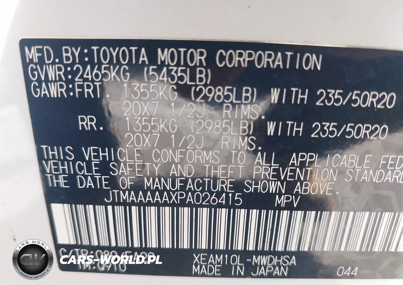 2023 Toyota Bz4X Limited VIN:JTMAAAAAXPA026415 - 9