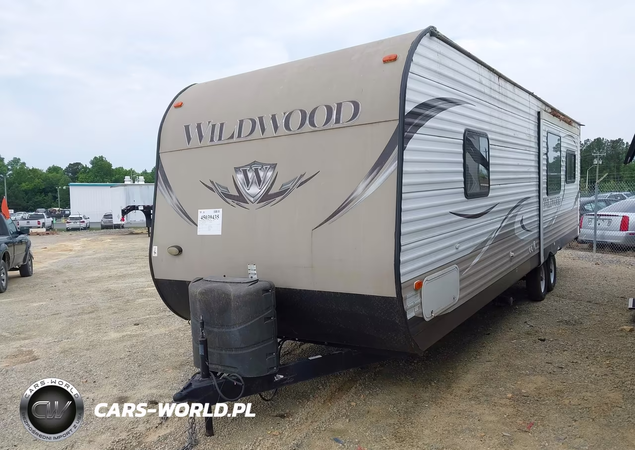 2015 Wildwood Forest River Travel Trailer VIN:4X4TWDC26FA254101 - 2
