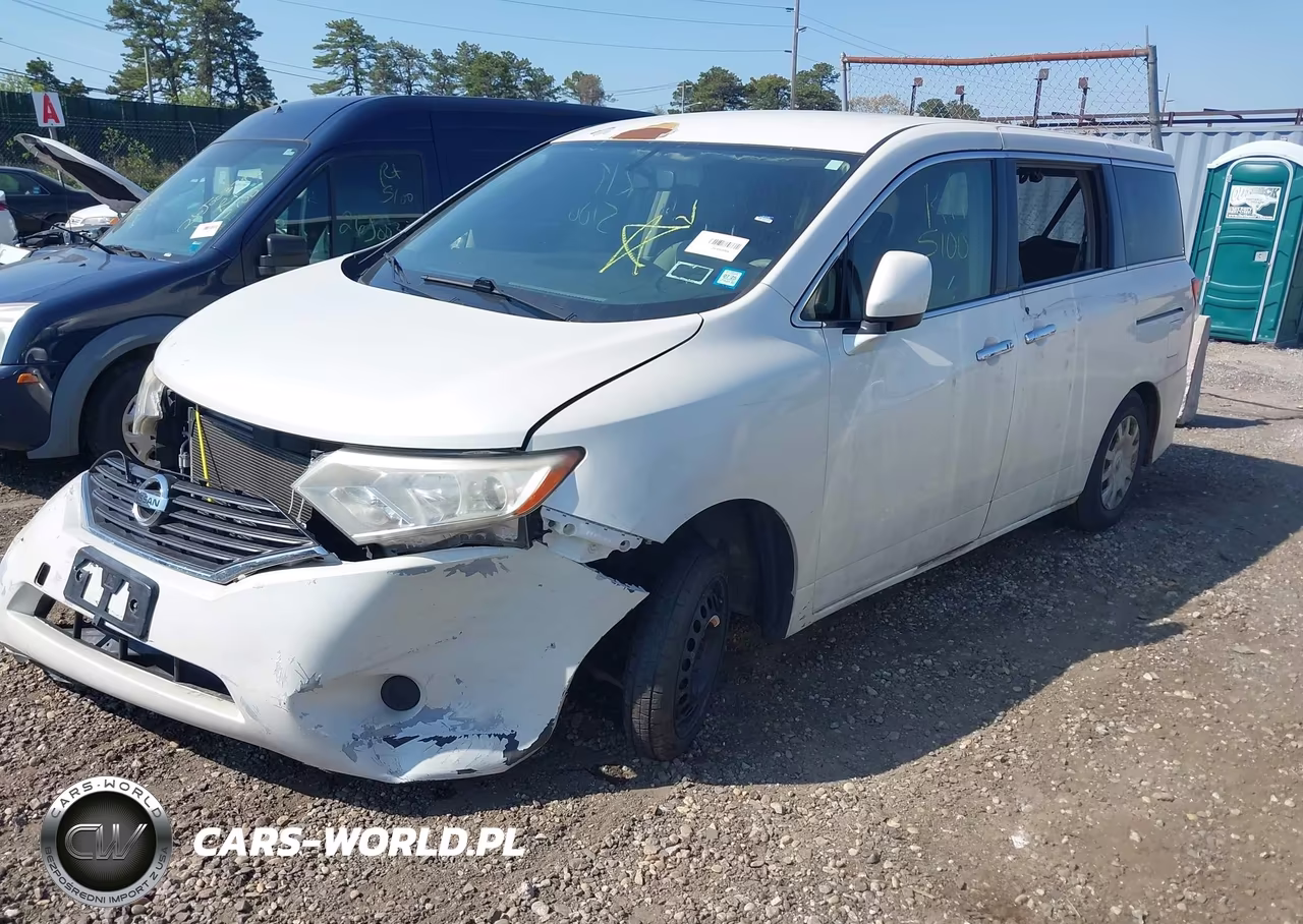2012 Nissan Quest S VIN:JN8AE2KP6C9032774 - 2