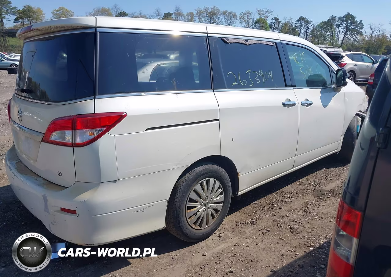 2012 Nissan Quest S VIN:JN8AE2KP6C9032774 - 4