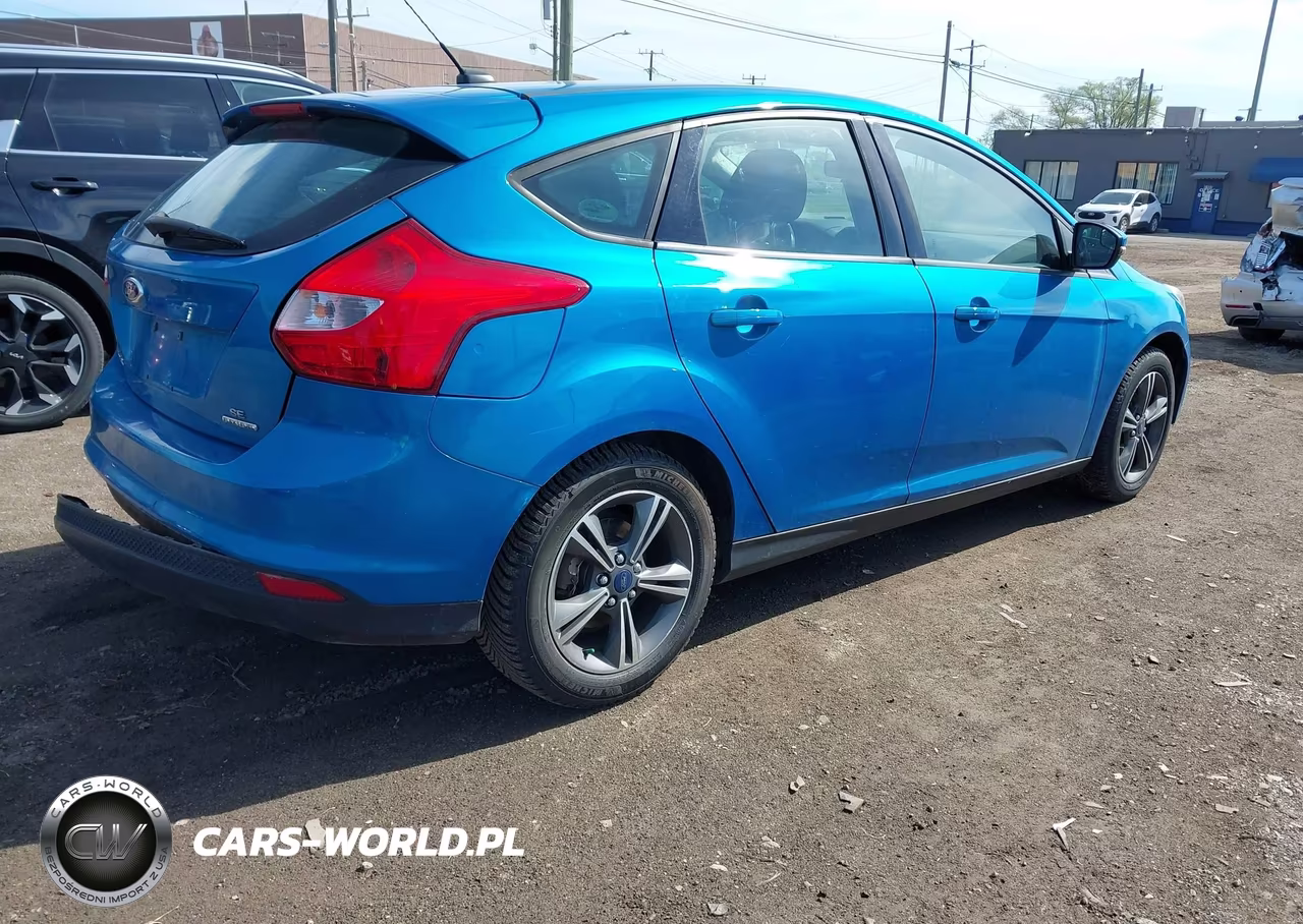 2014 Ford Focus Se VIN:1FADP3K29EL450836 - 4