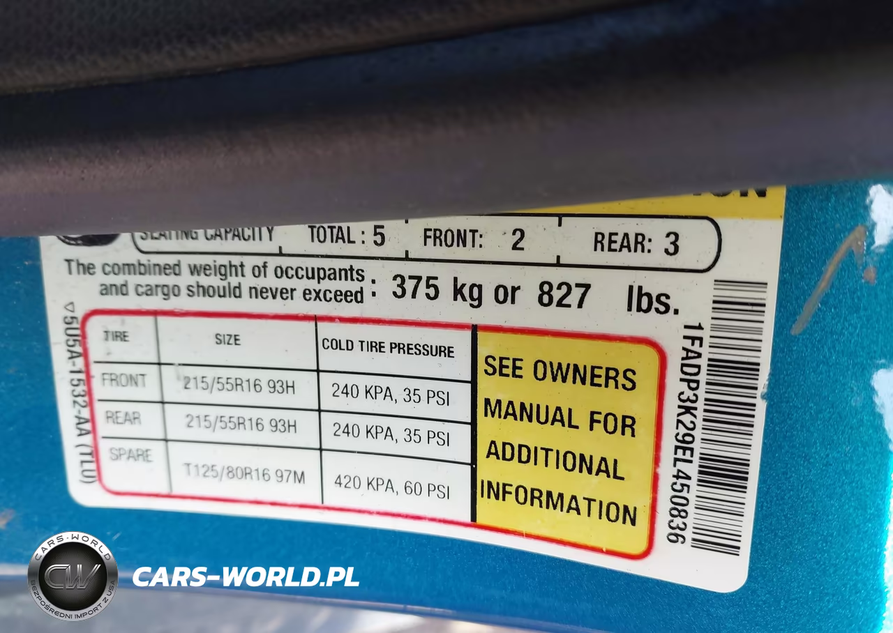 2014 Ford Focus Se VIN:1FADP3K29EL450836 - 9