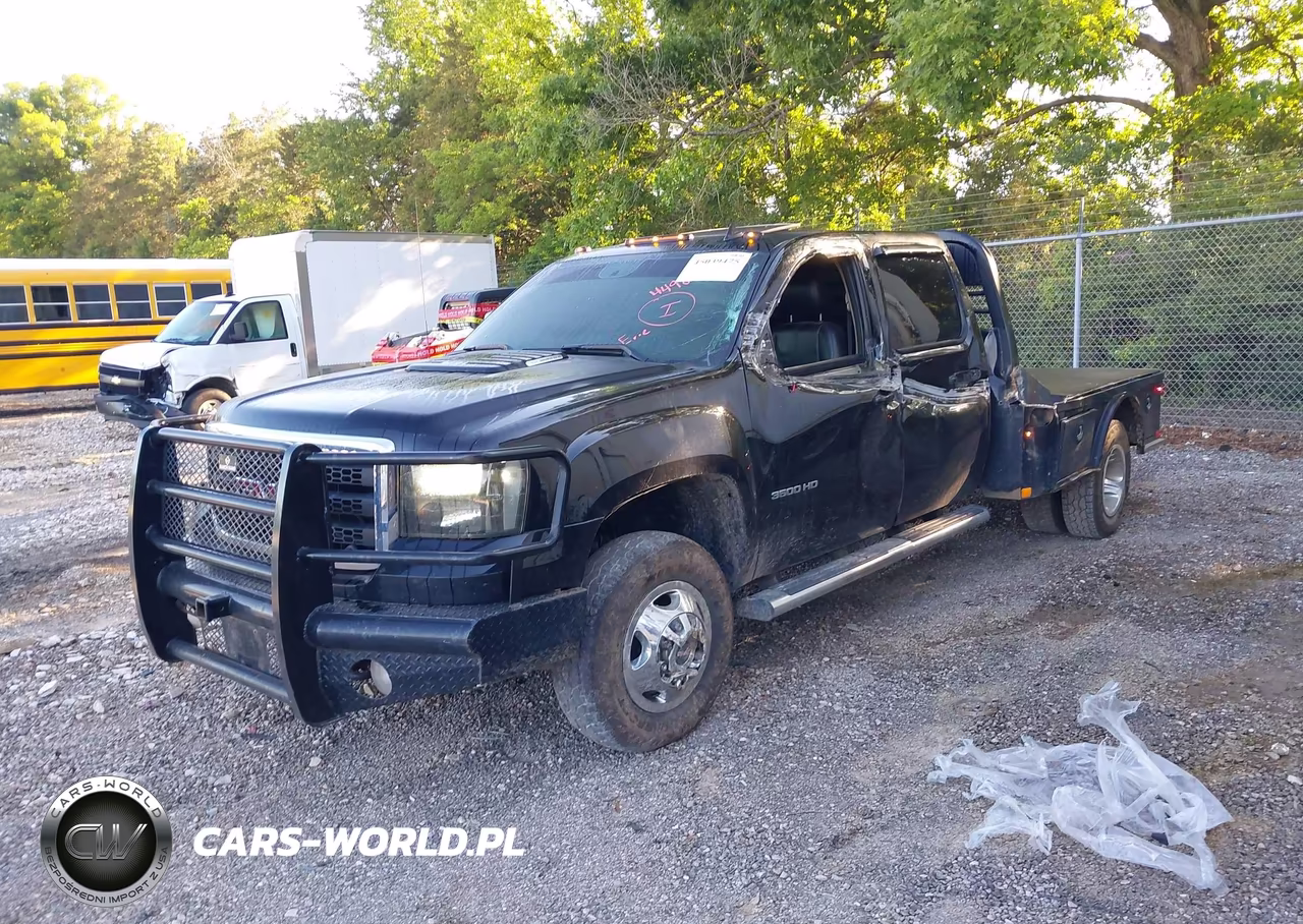 2011 GMC Sierra 3500Hd Slt VIN:1GT424C89BF109643 - 2
