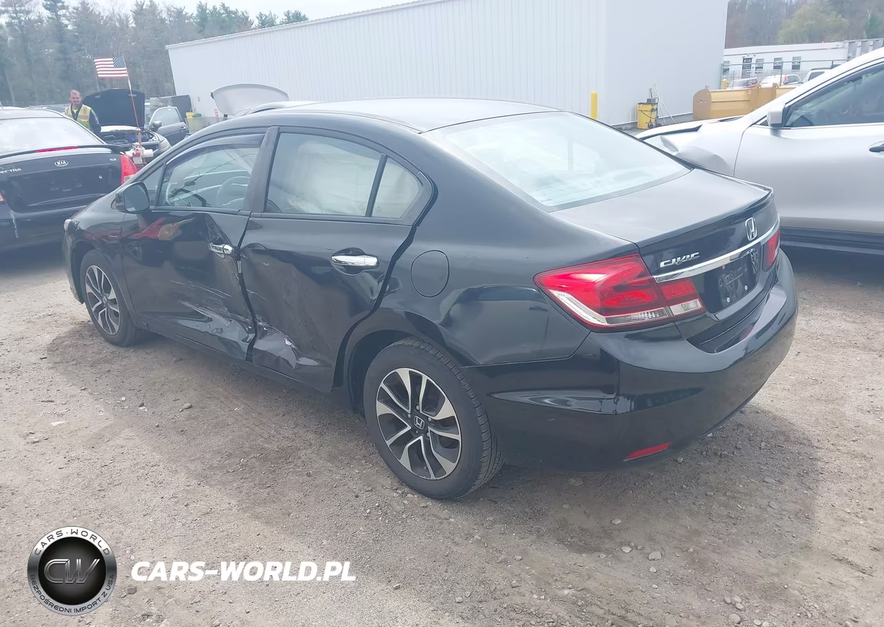 2013 Honda Civic Ex VIN:19XFB2F84DE280726 - 3