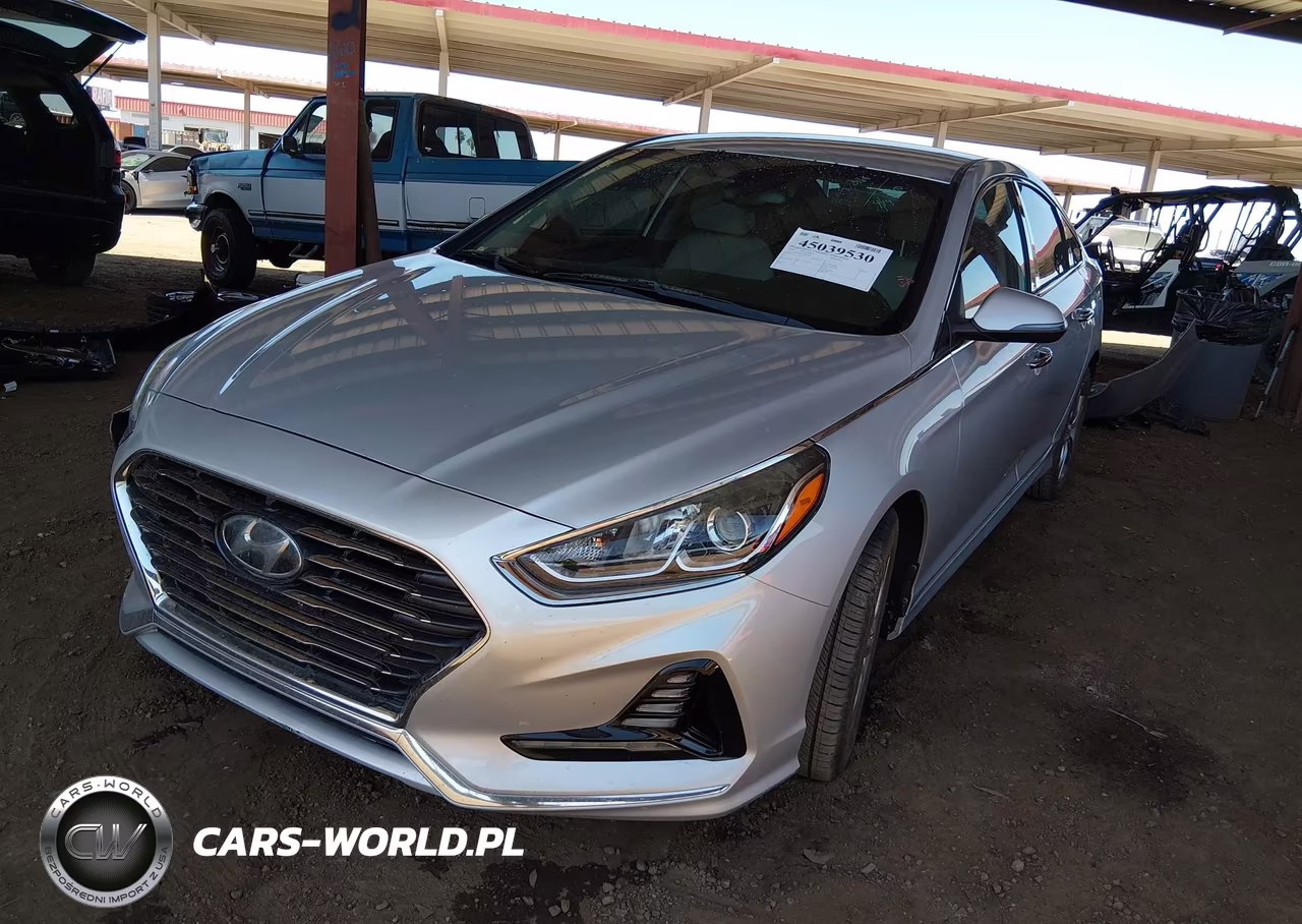 2018 Hyundai Sonata Sel VIN:5NPE34AF2JH673853 - 2