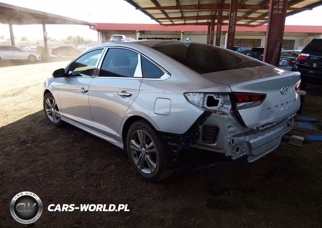 2018 Hyundai Sonata Sel VIN:5NPE34AF2JH673853 - 3