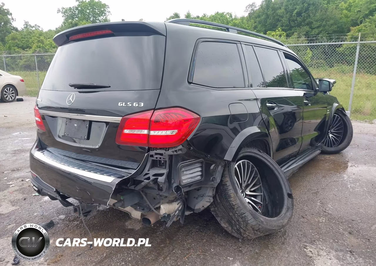 2019 Mercedes-Benz Amg Gls 63 4Matic VIN:4JGDF7FE3KB190892 - 4