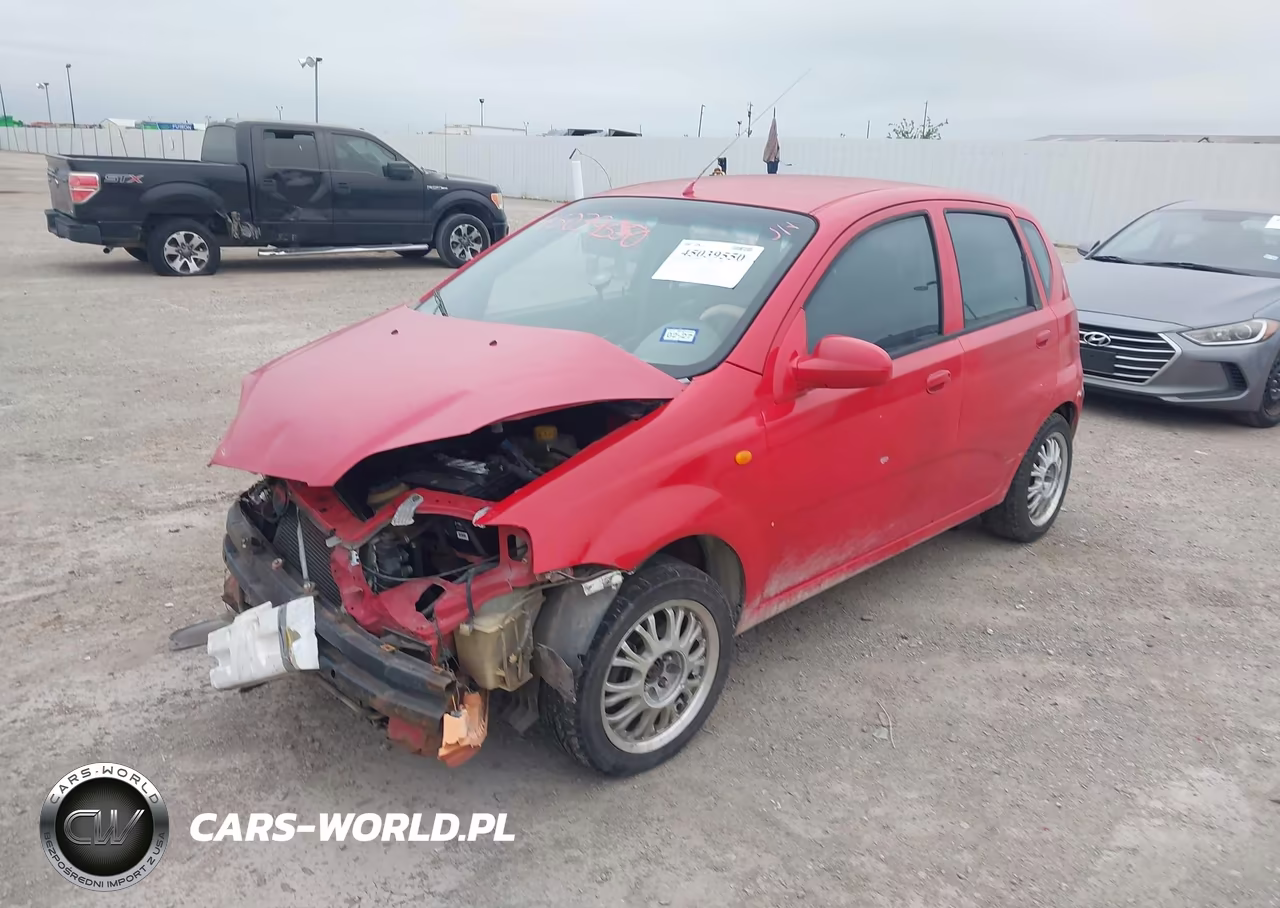 2004 Chevrolet Aveo VIN:KL1TD62614B274945 - 2