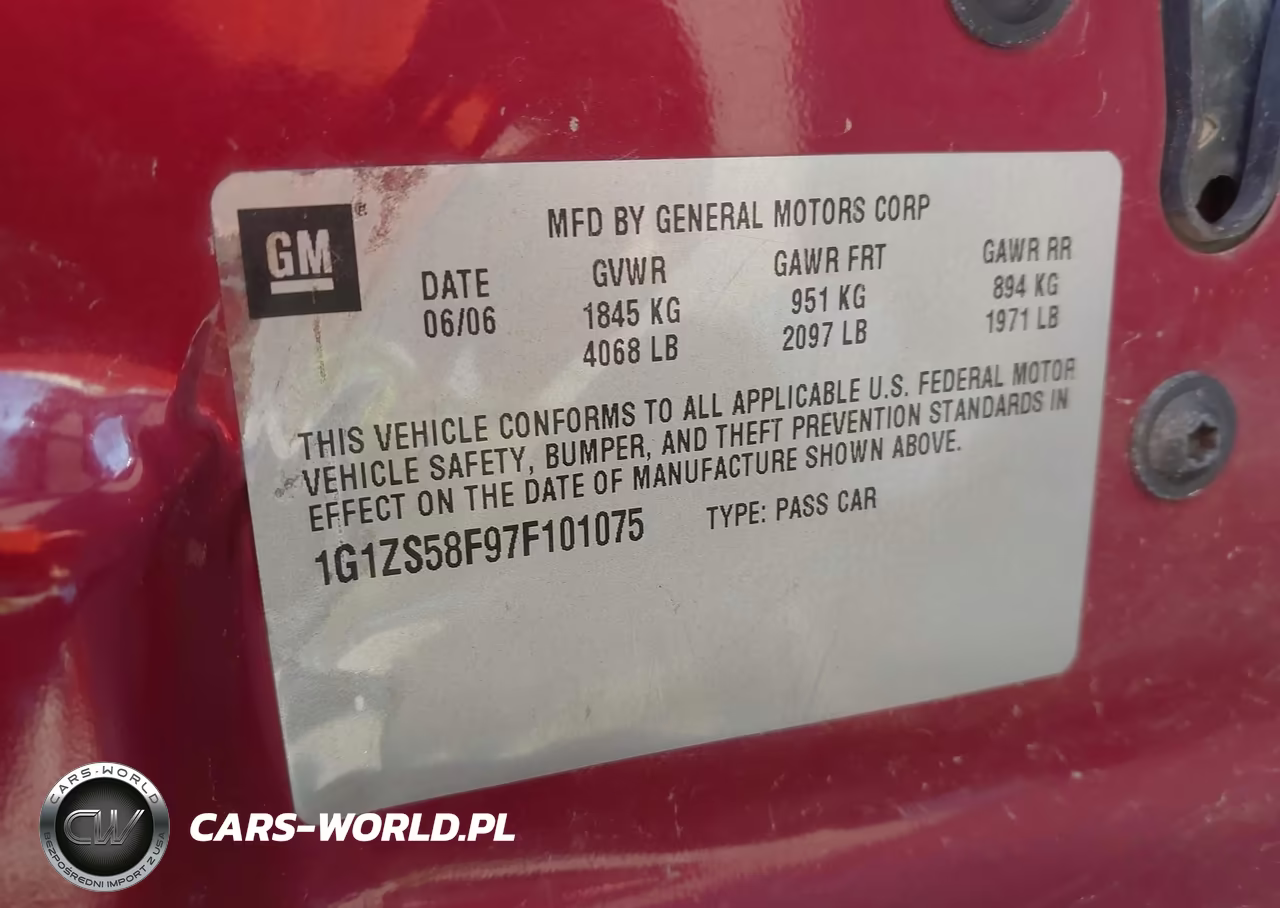 2007 Chevrolet Malibu Ls VIN:1G1ZS58F97F101075 - 9