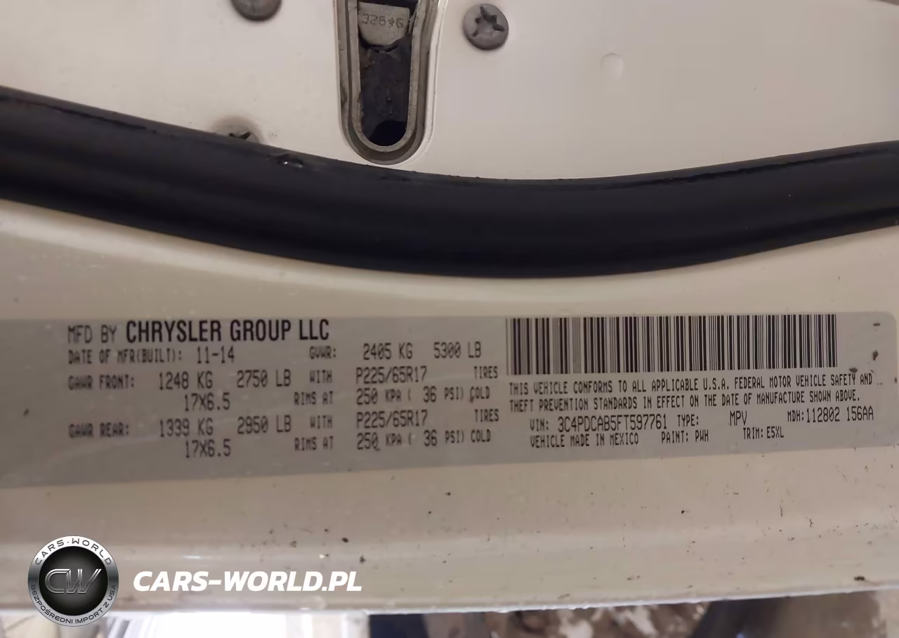 2015 Dodge Journey Se VIN:3C4PDCAB5FT597761 - 9