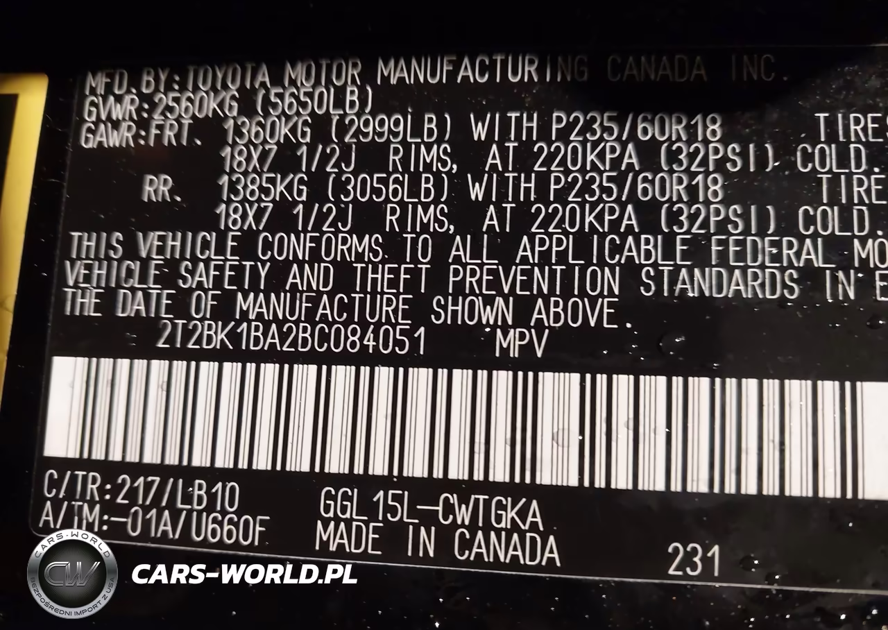 2011 Lexus Rx 350 VIN:2T2BK1BA2BC084051 - 9