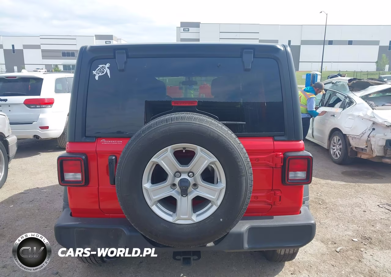 2022 Jeep Wrangler Unlimited Sport S 4X4 VIN:1C4HJXDG0NW211963 - 16