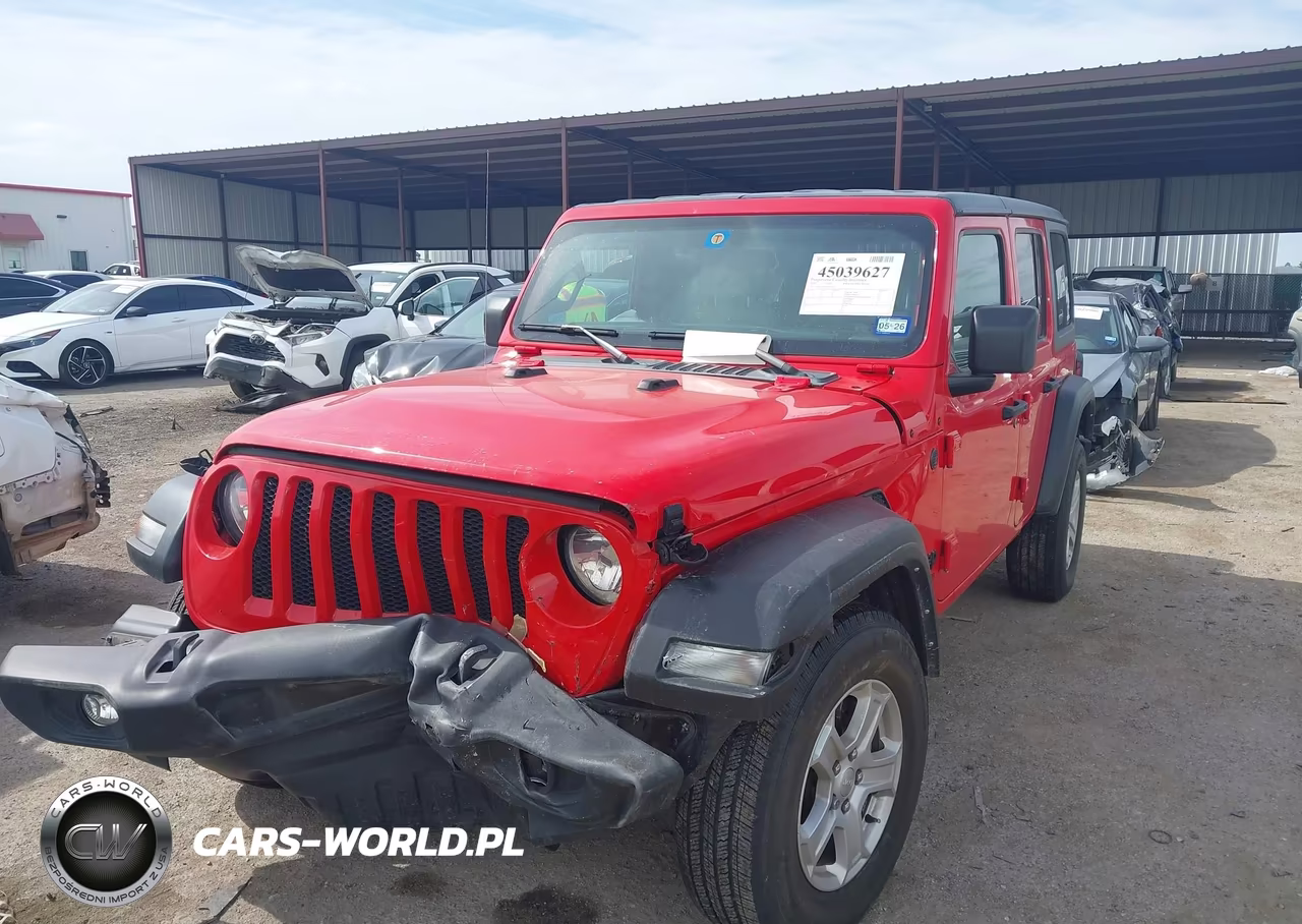 2022 Jeep Wrangler Unlimited Sport S 4X4 VIN:1C4HJXDG0NW211963 - 2