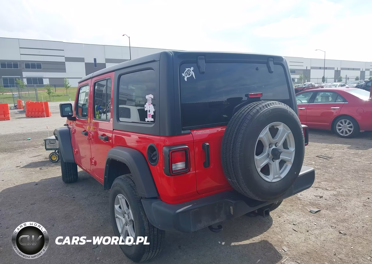 2022 Jeep Wrangler Unlimited Sport S 4X4 VIN:1C4HJXDG0NW211963 - 3