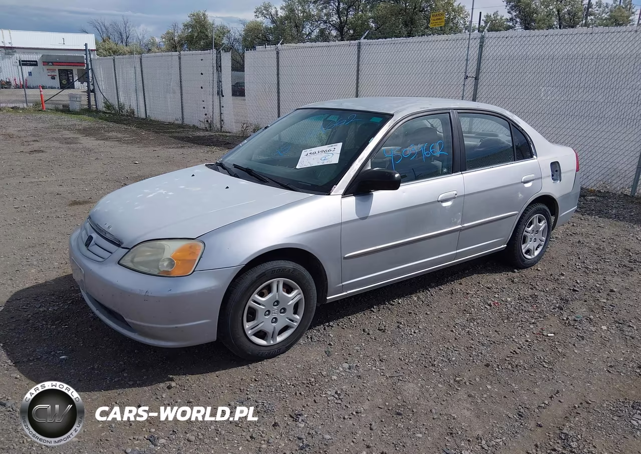 2002 Honda Civic Lx VIN:2HGES16592H570670 - 2