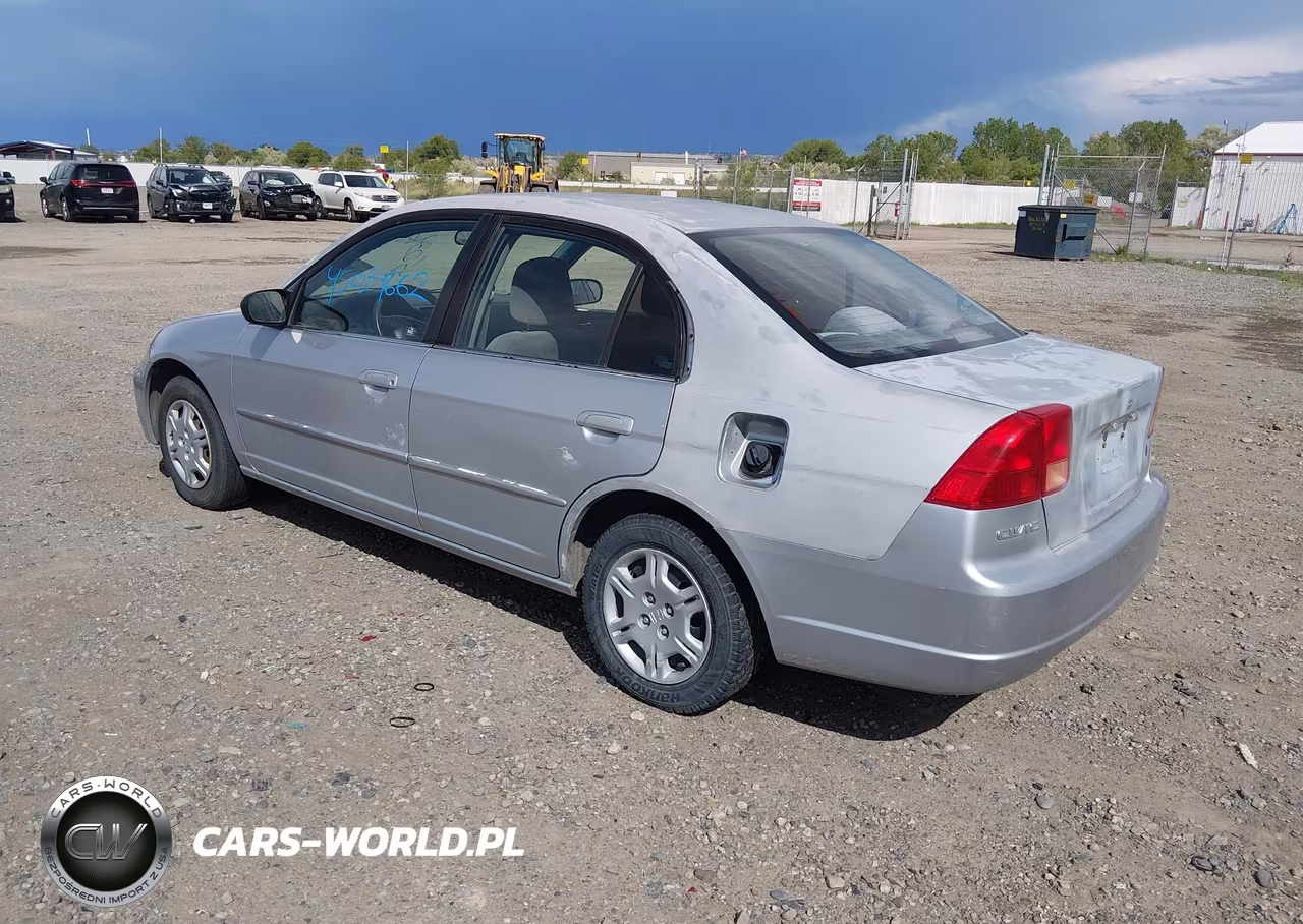 2002 Honda Civic Lx VIN:2HGES16592H570670 - 3