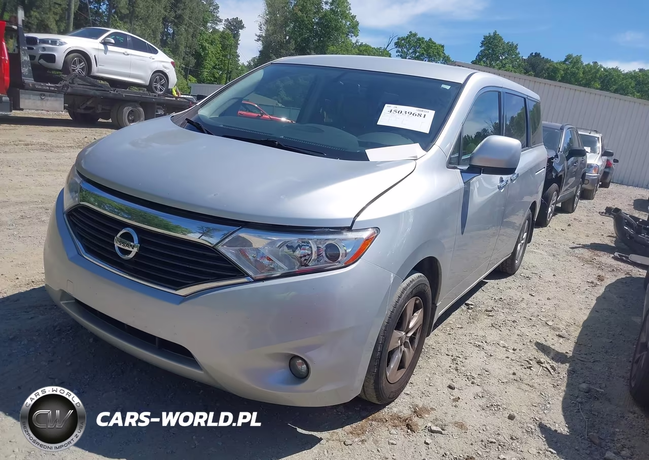 2013 Nissan Quest Sv VIN:JN8AE2KP2D9071413 - 2
